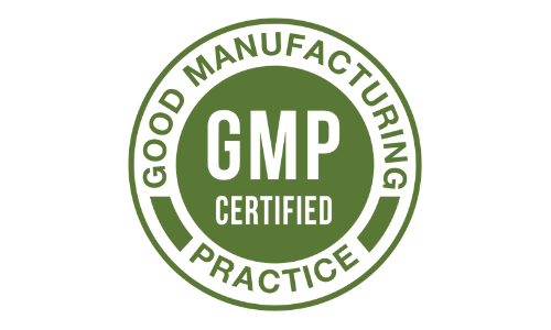 Good Manufacturing Practice (GMP) certified seal for Prostate Max